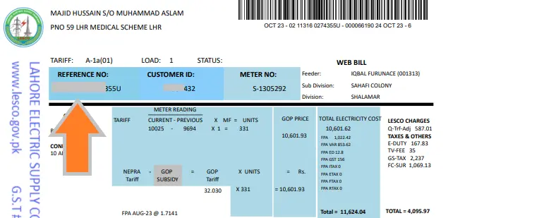 LESCO Duplicate Bill LESCO Bill Check Online 2025